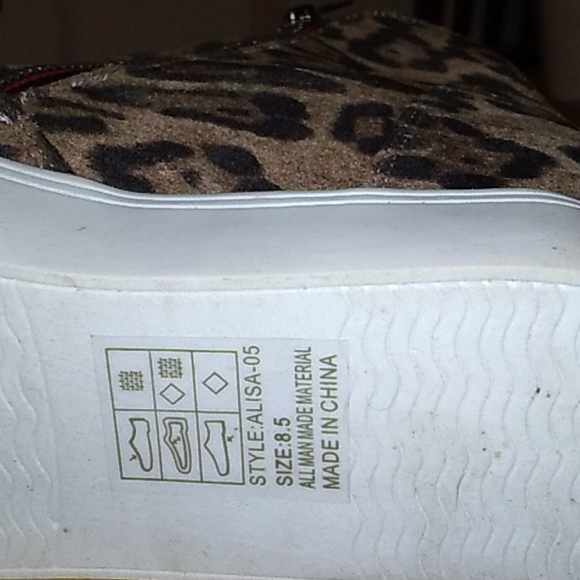 Cute wedge side zip shoes - Picture 4 of 7